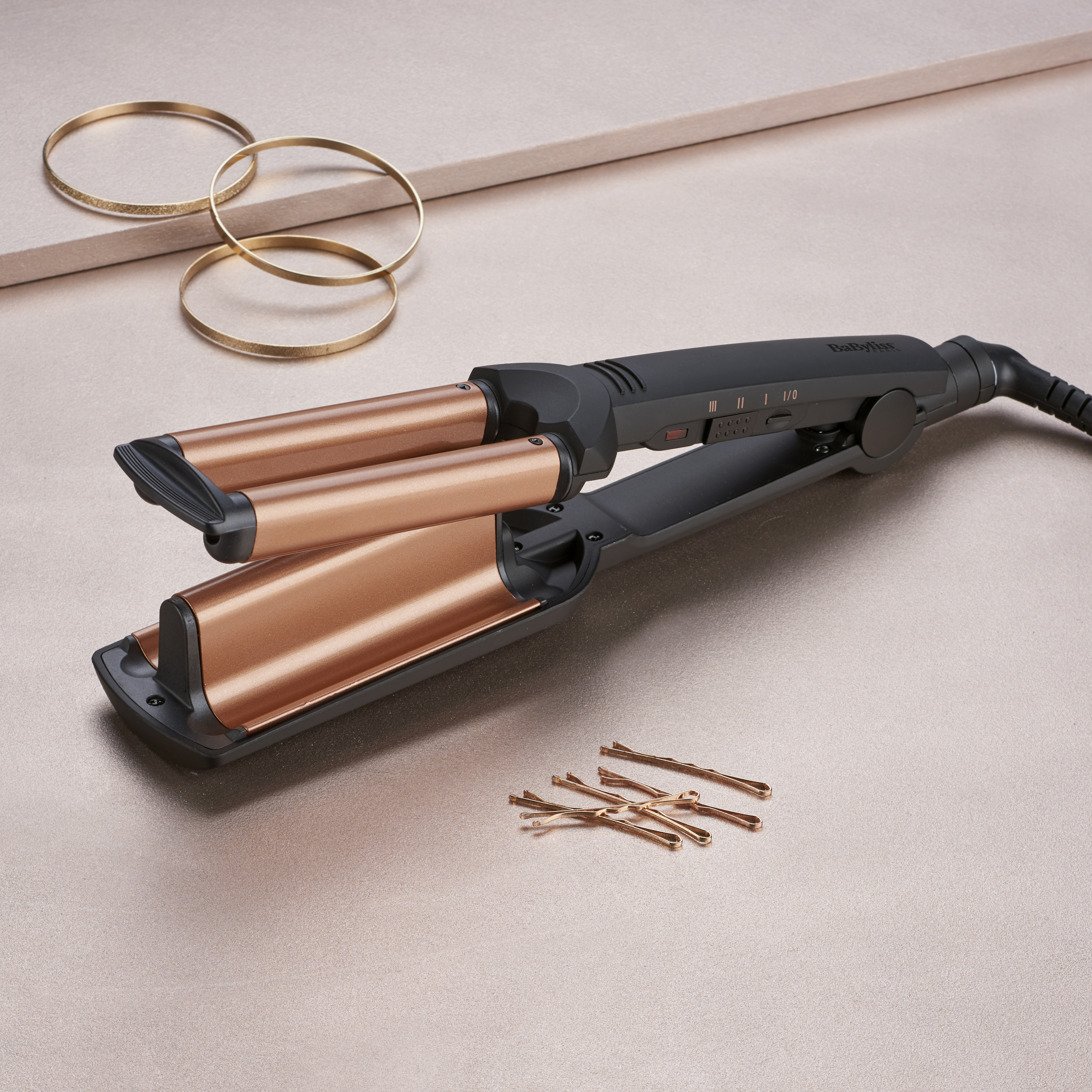 BaByliss Deep Waves - Lockenstab - Warm - Alle Haare - trockenes Haar - 160 °C - 200 °C, Ansicht 2