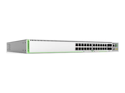 Allied Telesis CentreCOM AT-GS980MX28 - Switch - L3 - managed - 24 x 101001000 + 4 x 10 Gigabit SFP+ (Uplink)