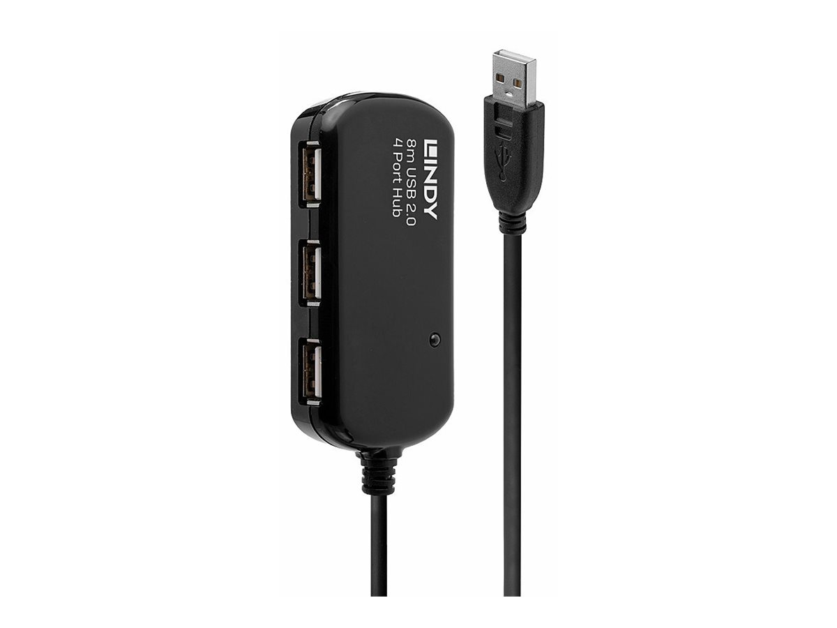Lindy USB 2.0 Active Extension Pro 4 Port Hub, Ansicht 3