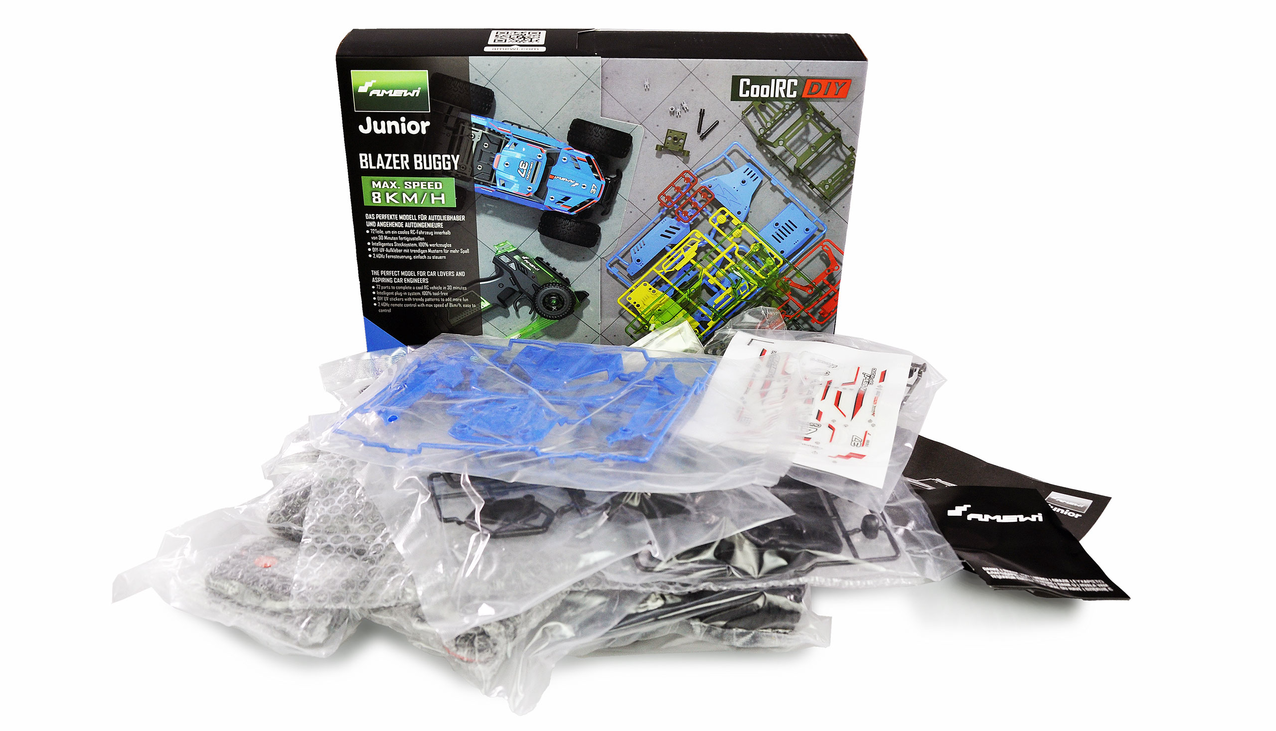 Amewi CoolRC DIY Blazer Buggy 2WD - Buggy - 1:18 - 8 Jahr(e) - 300 g, Ansicht 2
