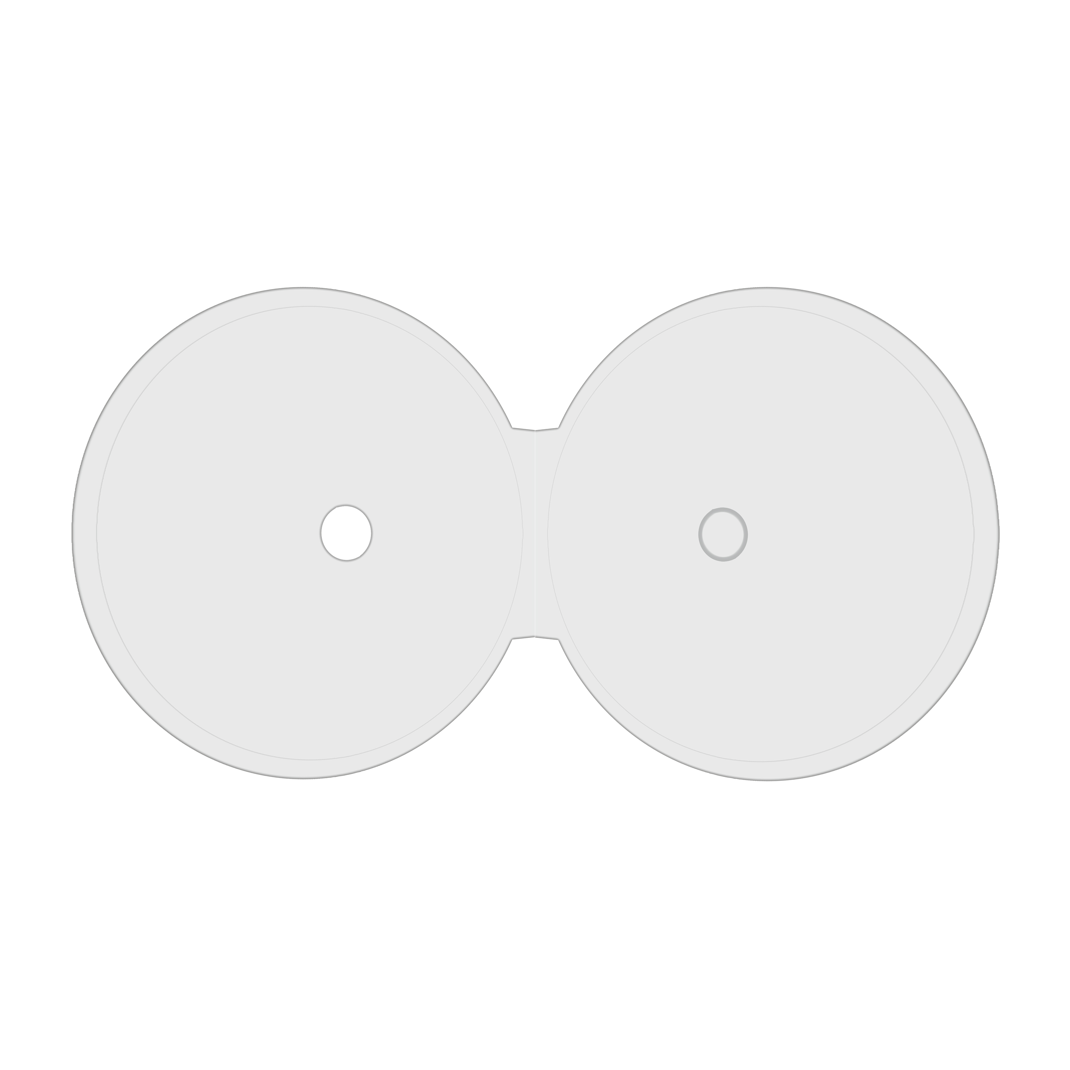 MEDIARANGE Cliptray - CD-Umschläge - Kapazität: 1 CD - weiß (Packung mit 10), Ansicht 2