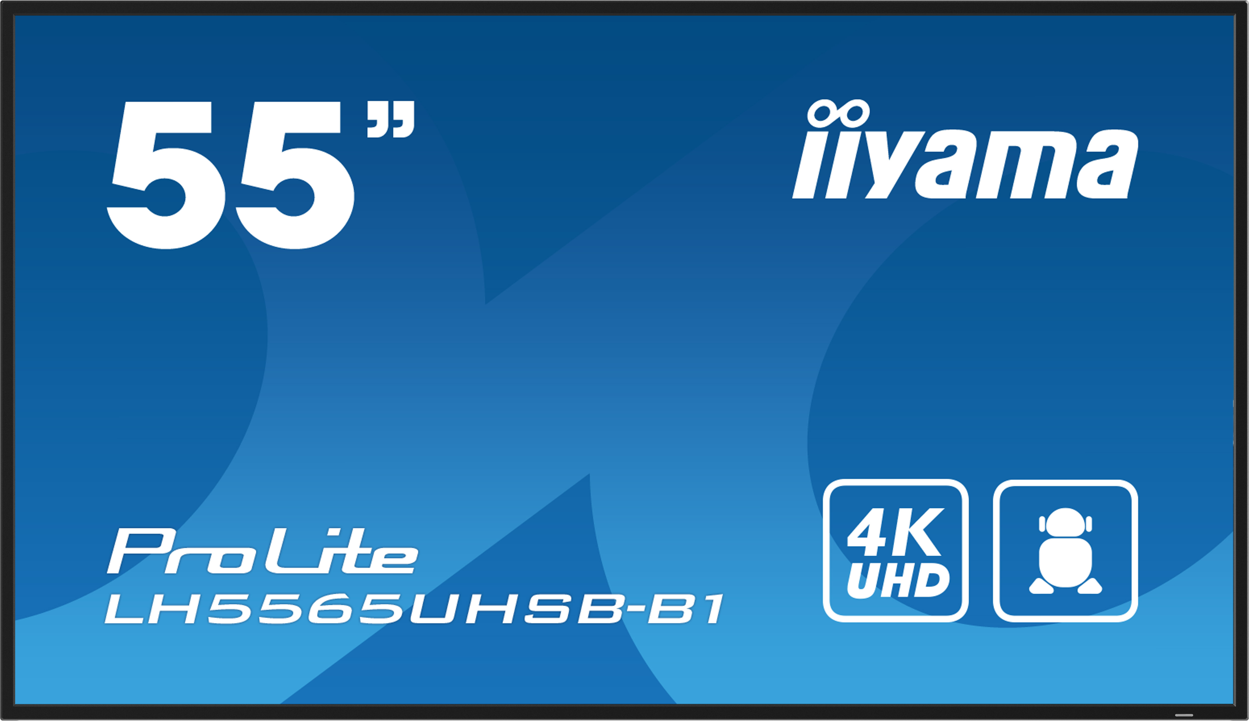 Iiyama ProLite LH5565UHSB-B1 - 140 cm (55) Diagonalklasse (139 cm (54.6), Ansicht 2