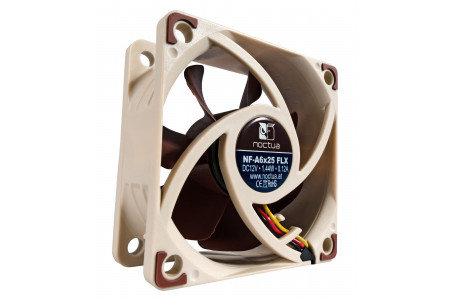 Noctua NF-A6x25 FLX - Gehäuselüfter - 60 mm, Ansicht 3