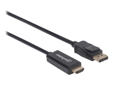 Manhattan DisplayPort 1.1 to HDMI Cable, 1080p@60Hz
