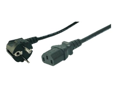 LogiLink Stromkabel - power IEC 60320 C13 zu power CEE 77 (M)