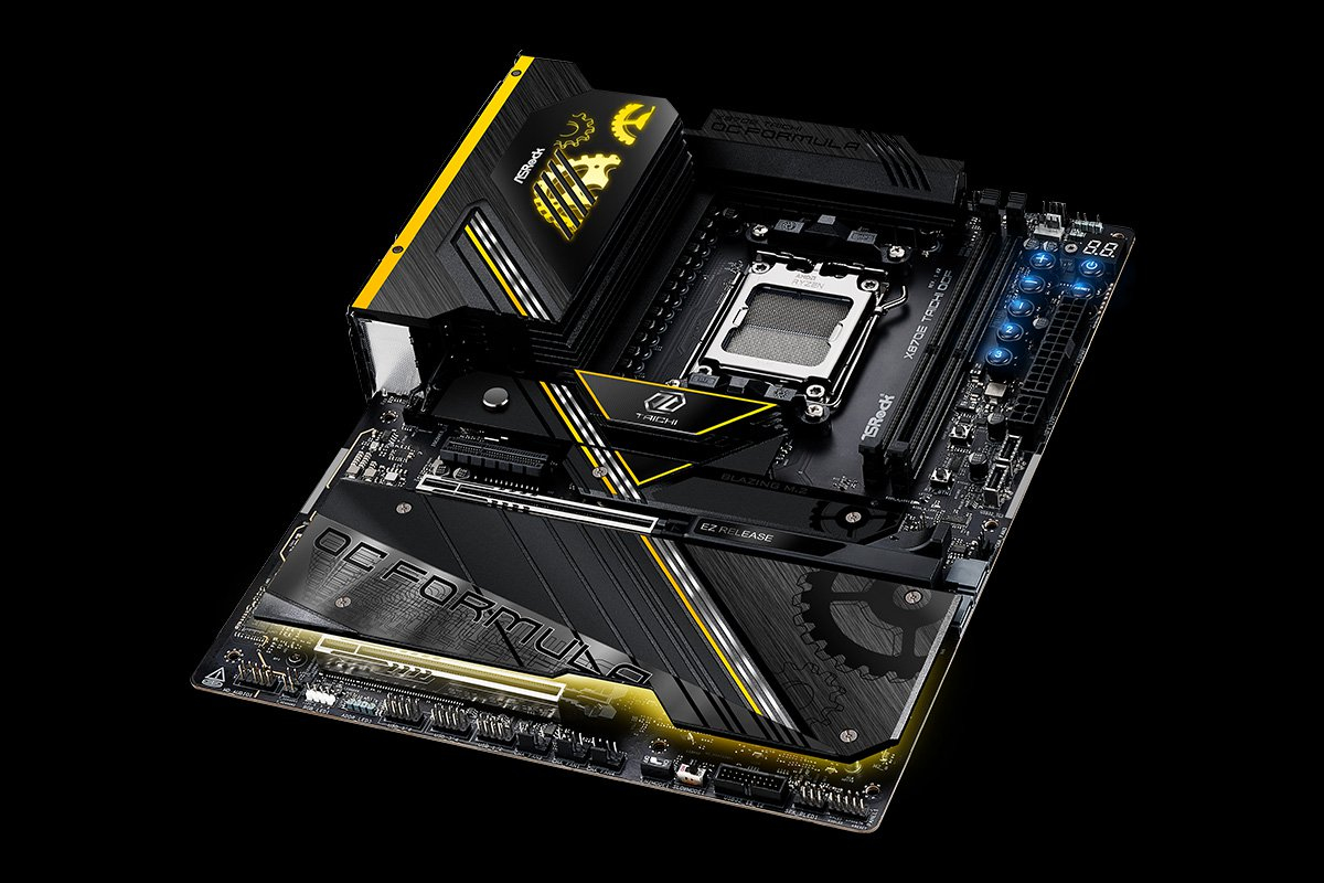 ASRock X870E Taichi OCF AM5 ATX HDMI/USB-C DDR5 - AMD Sockel AM5 (Ryzen Zen4) - ATX, Ansicht 4