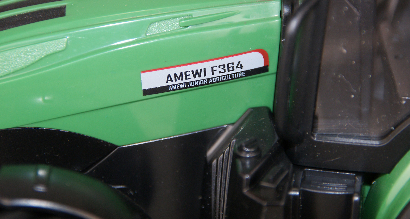 Amewi RC Traktor mit Grubber LiIon 500mAh gruen/6+, Ansicht 2