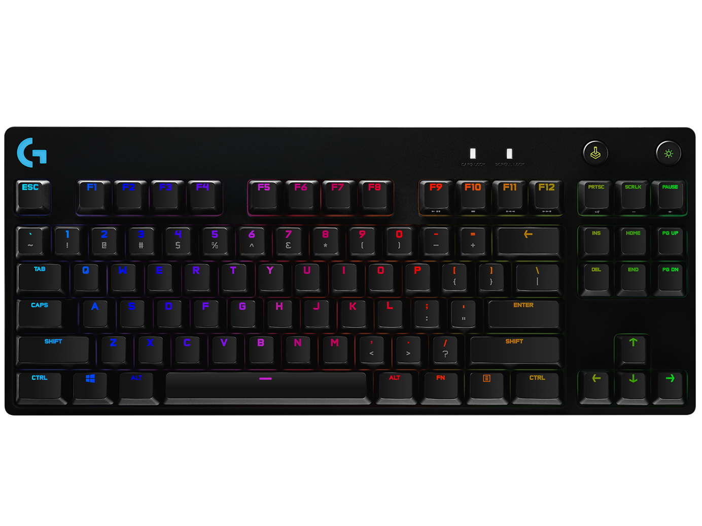 Logitech G Pro Mechanical Gaming Keyboard - Tastatur - TL: US, QWERTY, Ansicht 2