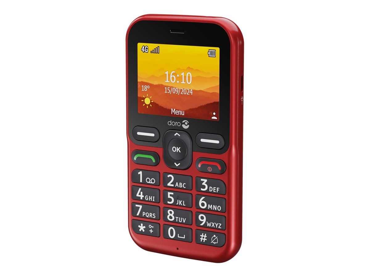 Doro Leva L10 - 4G Feature Phone - RAM 64 MB / Interner Speicher 128 MB - microSD slot - LCD-Display (TFT), Ansicht 4