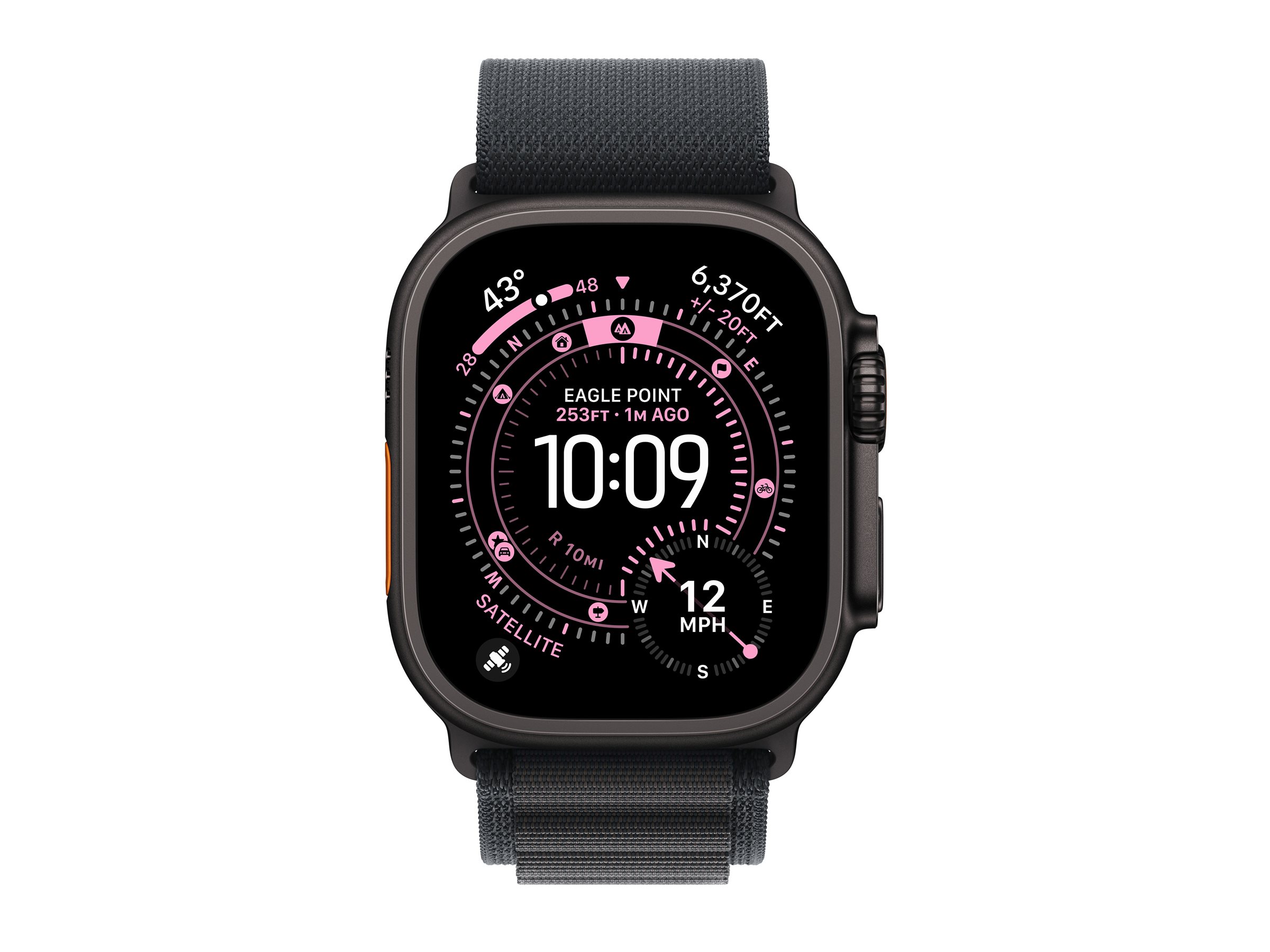 Apple Watch Ultra 3 - 49 mm - Black Titanium, Ansicht 2