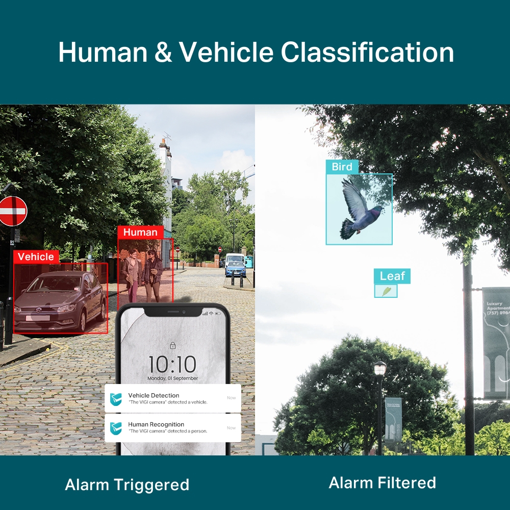 TP-LINK VIGI C240 V1 - Netzwerk-Überwachungskamera - schwenken / neigen - Kuppel - vandalismusresistent/wasserfest, Ansicht 4