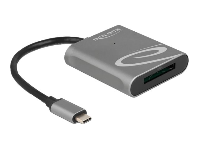 Delock USB Type-C Card für XQD 2.0 Speicherkarten - Card-Reader - CompactFlash (CF Typ 1/CF+)