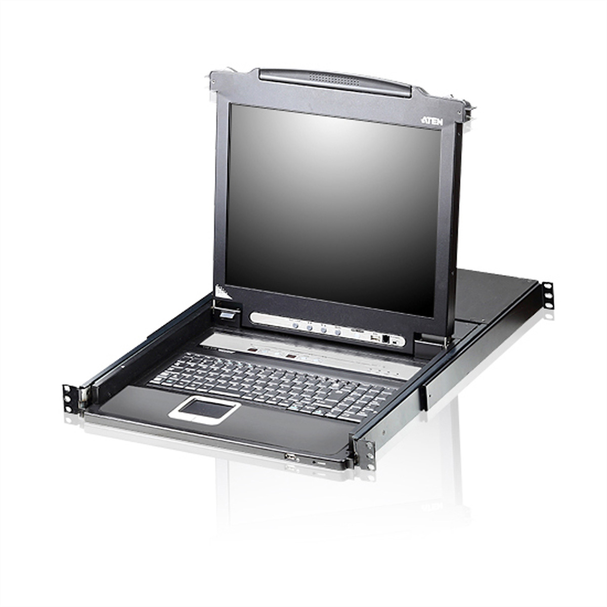 ATEN CL5708N CH LCD KVM Sw USB-PS/2 VGA - KVM-Umschalter - 8-Port