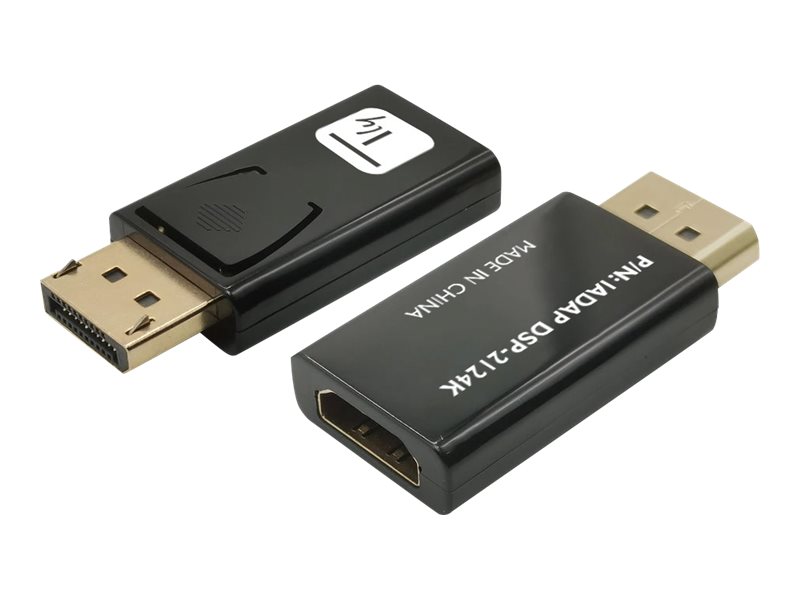 Techly Videoadapter - DisplayPort männlich eingerastet zu HDMI weiblich, Ansicht 5
