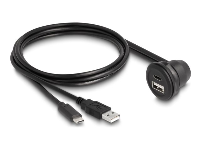 Delock USB-Kabel - USB, USB-C (M) zu USB, USB-C (W)