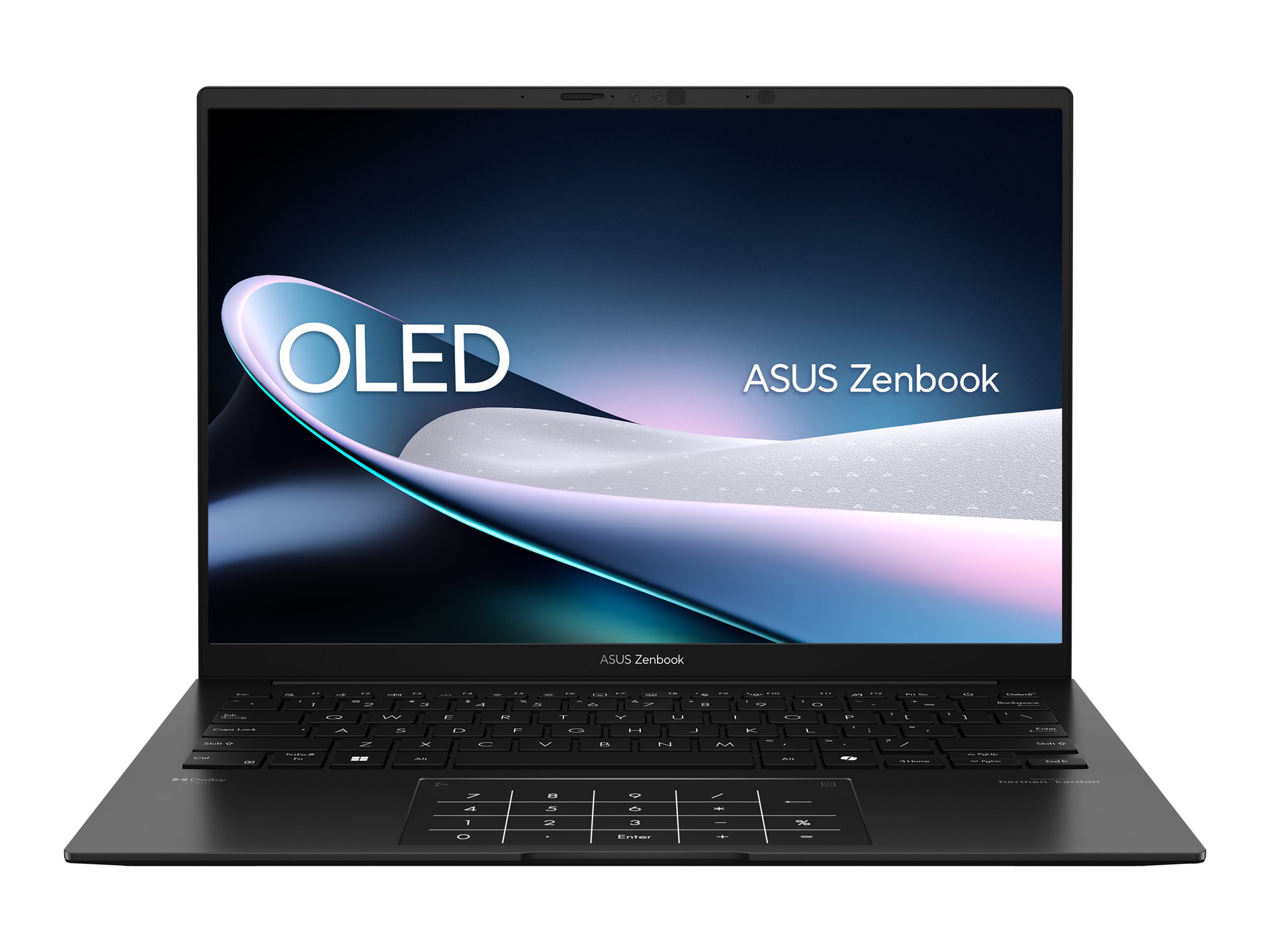 ASUS ZenBook 14 OLED UM3406HA-QD161X - 180°-Scharnierdesign - AMD Ryzen 7 8840HS / 3.3 GHz - Win 11 Pro - Radeon 780M - 