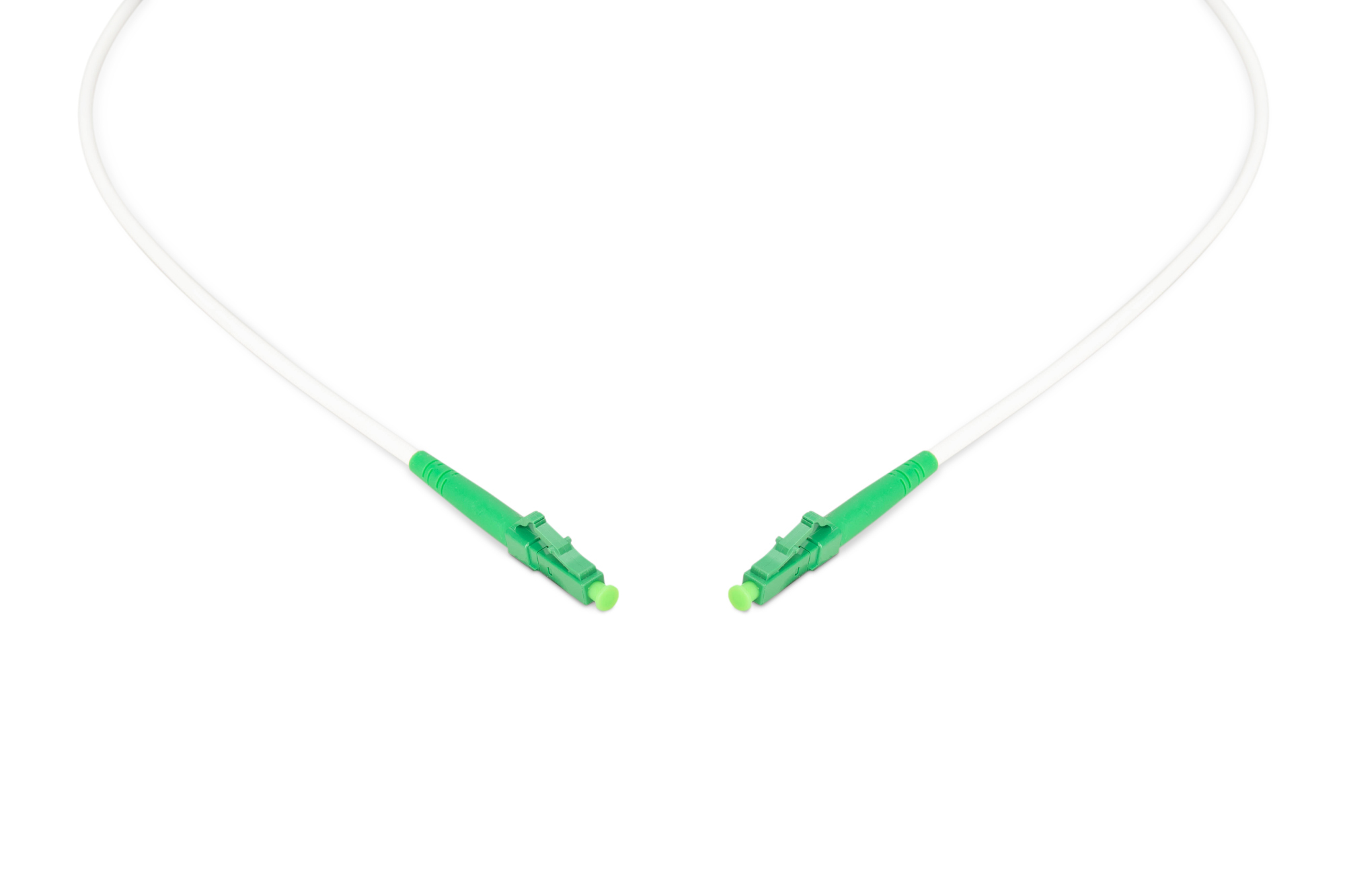 DIGITUS Glasfaser Patchkabel, stahlarmiert, simplex, singlemode, LC/APC  LC/APC, 20 m, Ansicht 2