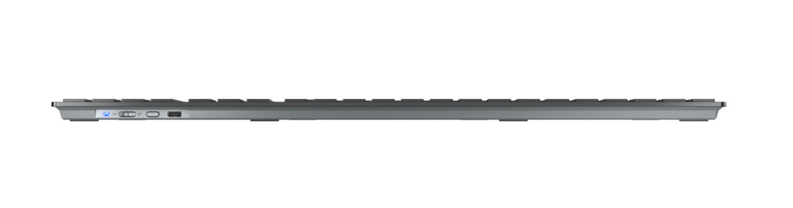 Cherry KW 9100 SLIM - Tastatur - 100% - full size - TL: Portugiesisch, QWERTY, Ansicht 4