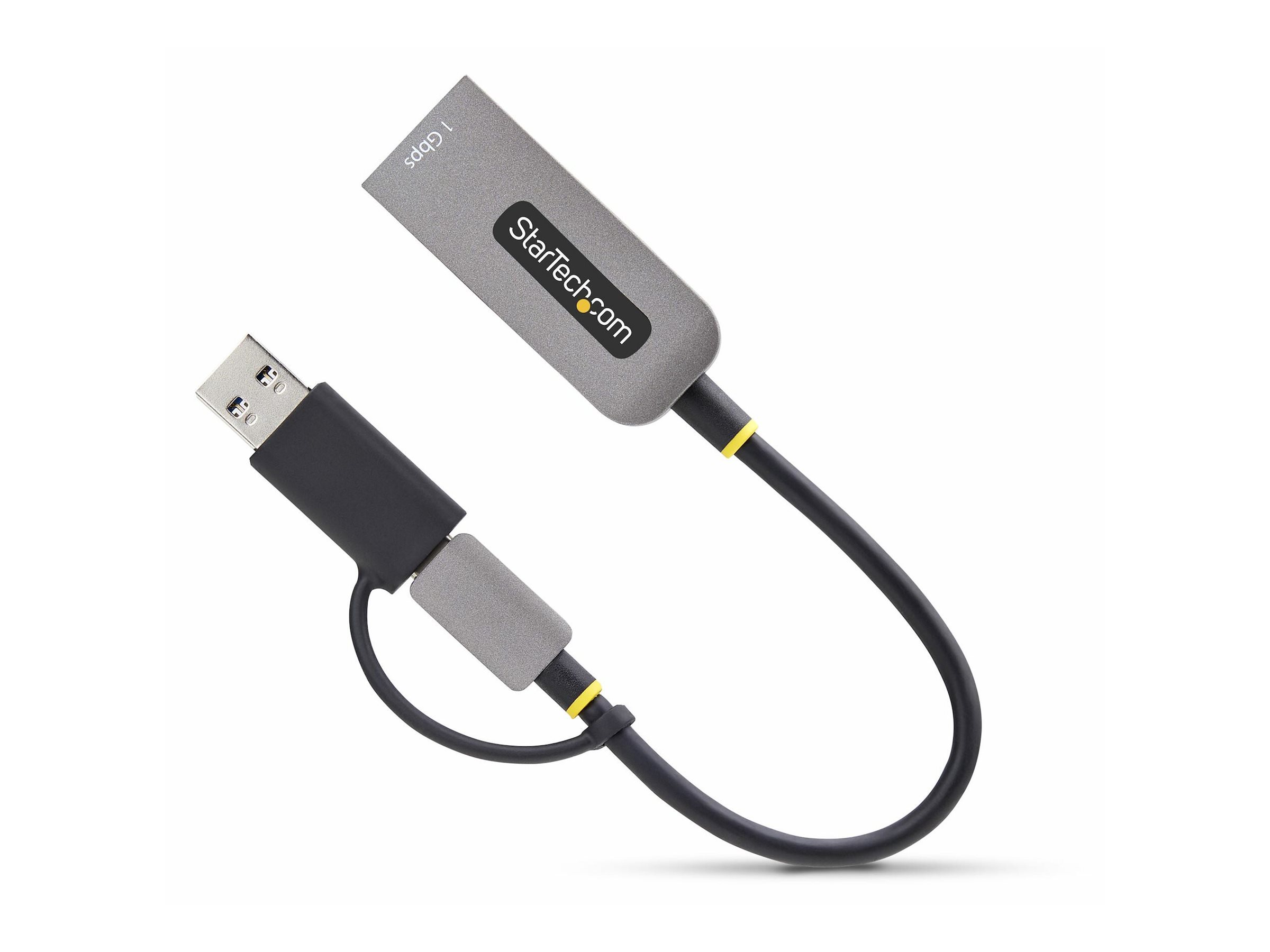 StarTech.com Startech USB-C to Ethernet Adapter w/USB-A Adapter