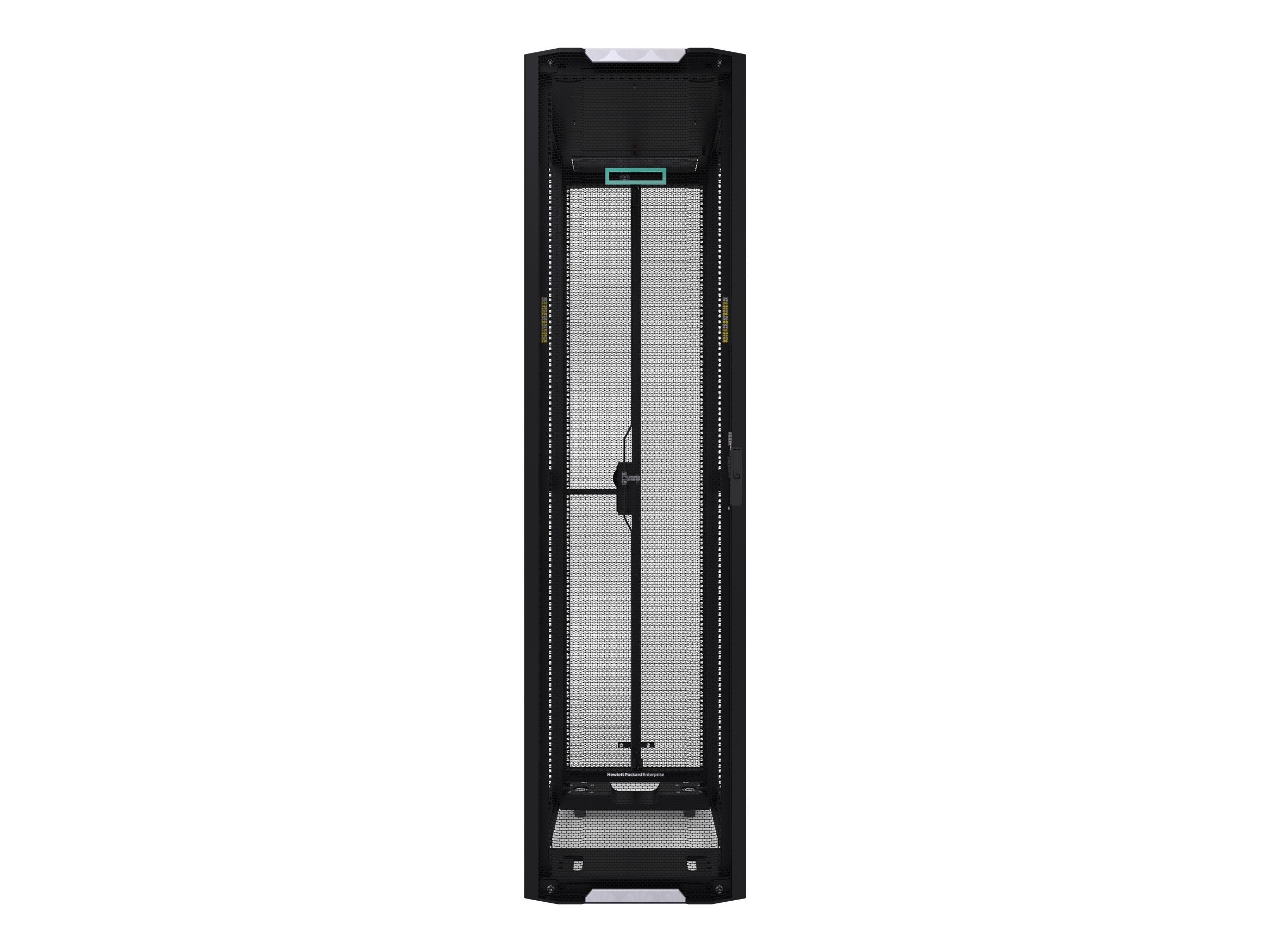 HPE 600mm x 1075mm G2 Enterprise Shock Rack - Schrank - Schwarz mit silbernen Akzenten - 48U - 48.3 cm (19)