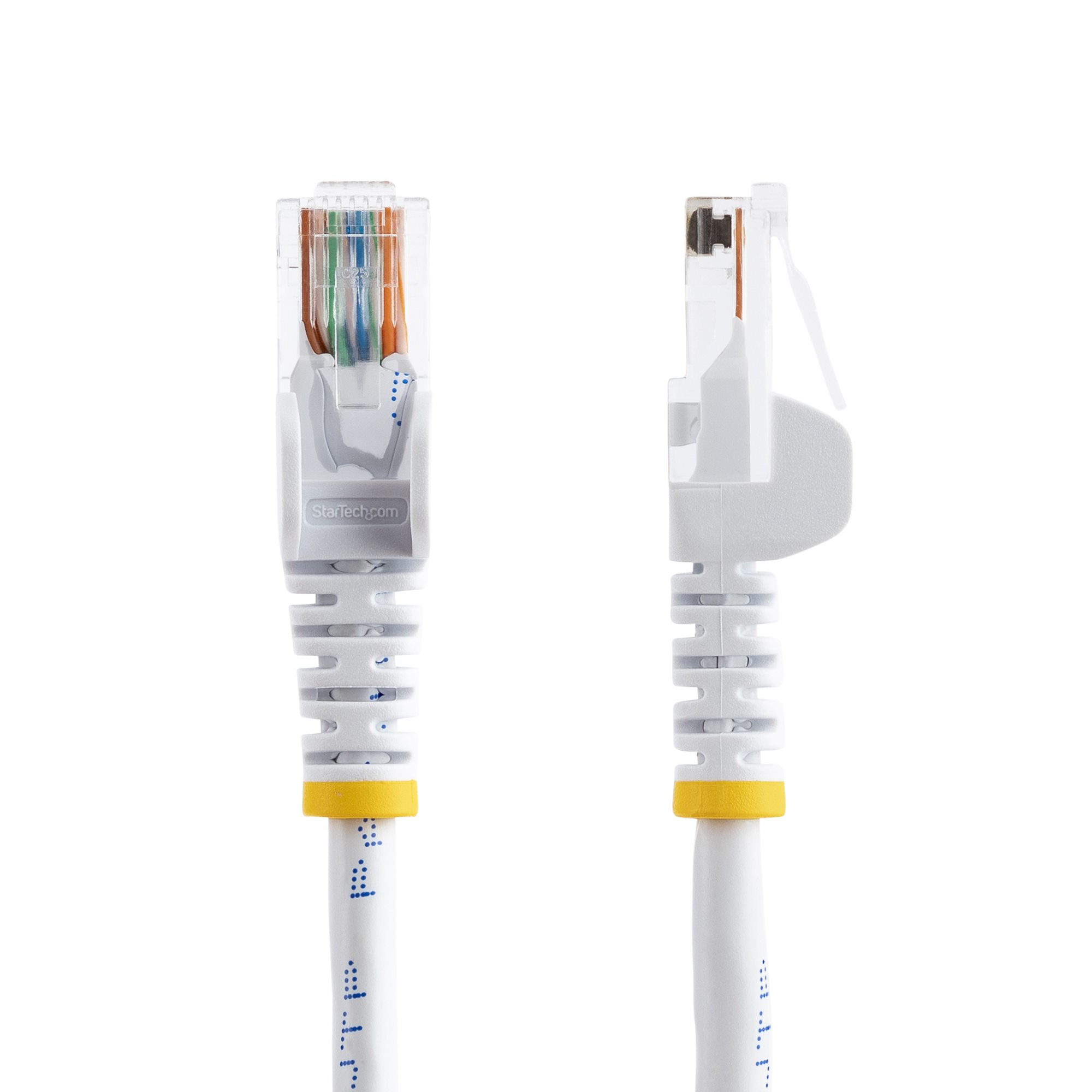 StarTech.com CAT5e Cable - 7 m White Ethernet Cable - Snagless - CAT5e Patch Cord - CAT5e UTP Cable, Ansicht 3