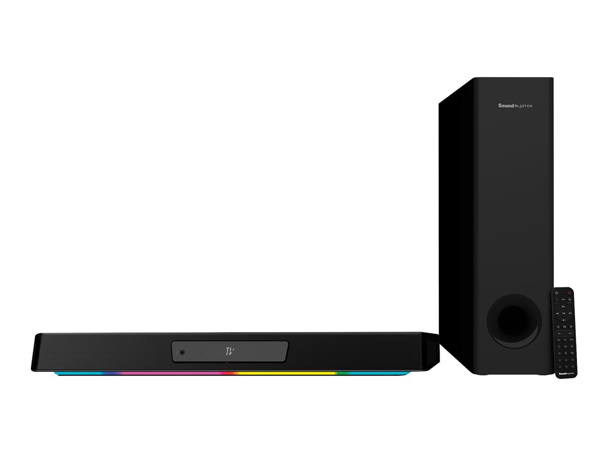 Creative Labs Creative Sound Blaster Katana V2X - Soundleistensystem - für PC - 2.1-Kanal - kabellos - Bluetooth - App-g