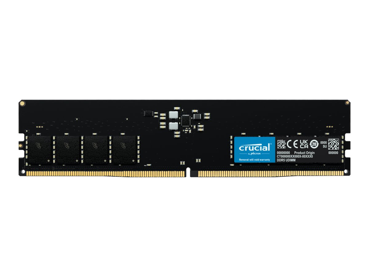 Crucial - DDR5 - Modul - 16 GB - DIMM 288-PIN - 4800 MHz / PC5-38400
