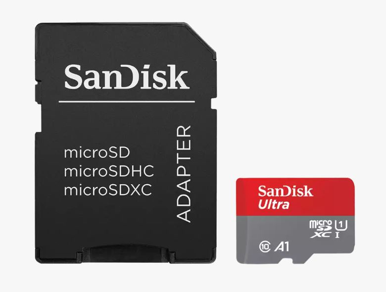 SanDisk Ultra - Flash-Speicherkarte (microSDXC-an-SD-Adapter inbegriffen), Ansicht 2