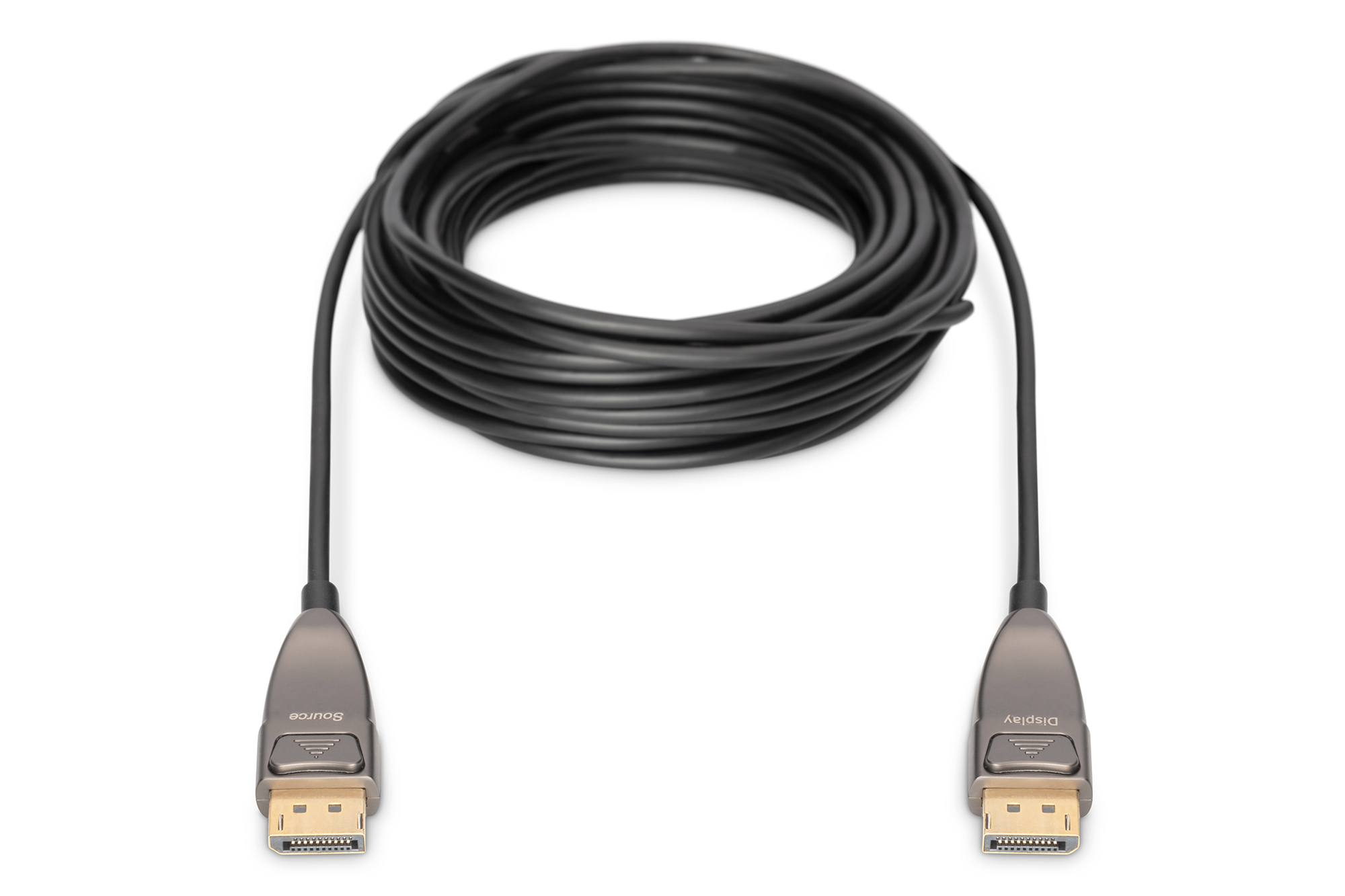 DIGITUS DisplayPort AOC Hybrid Glasfaserkabel, UHD 8K, 20 m, Ansicht 3