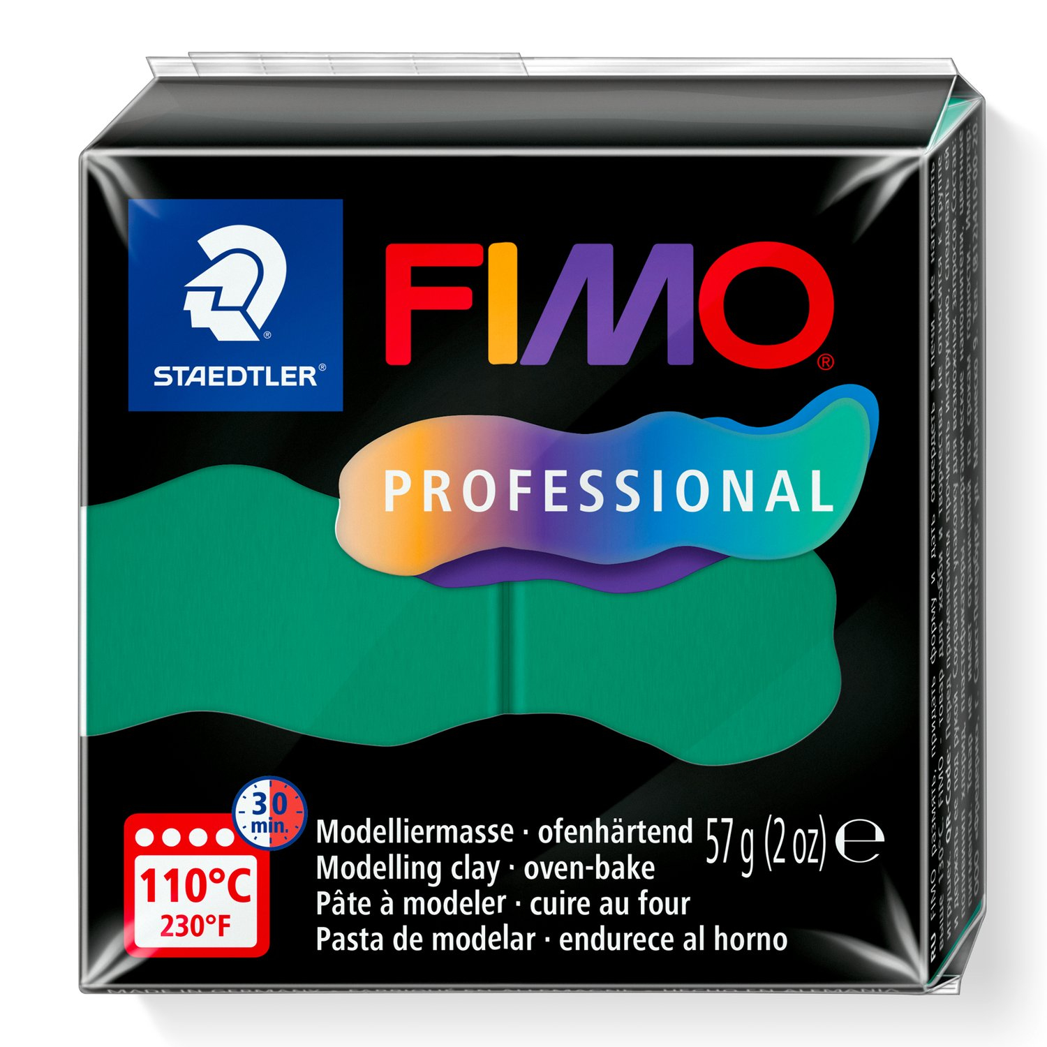 STAEDTLER Mod.masse Fimo prof 57g grün, Ansicht 2