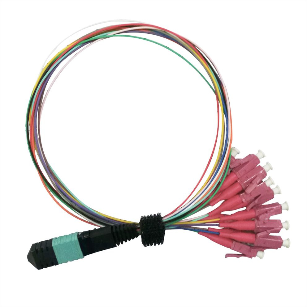 VALUE Kabelpeitsche - MPO (M) zu LC (M) - 2 m, Ansicht 2