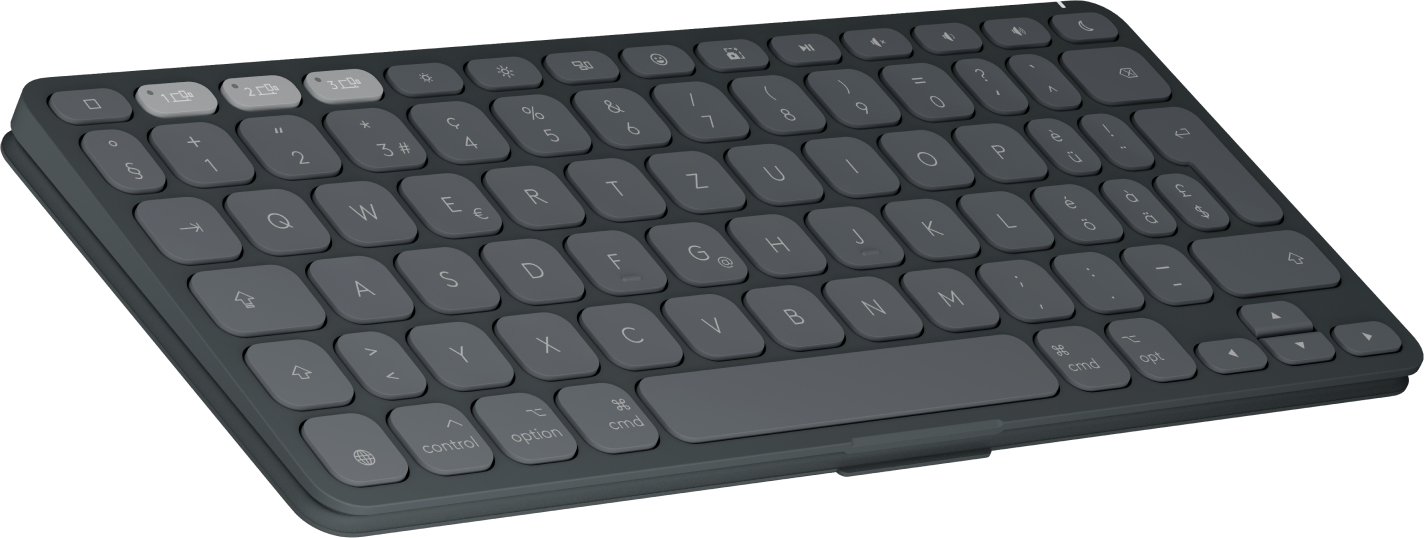 Logitech Keys-To-Go 2 for iPad - Tastatur - integrierte Abdeckung - TL: Schweiz, QWERTZ, Ansicht 4