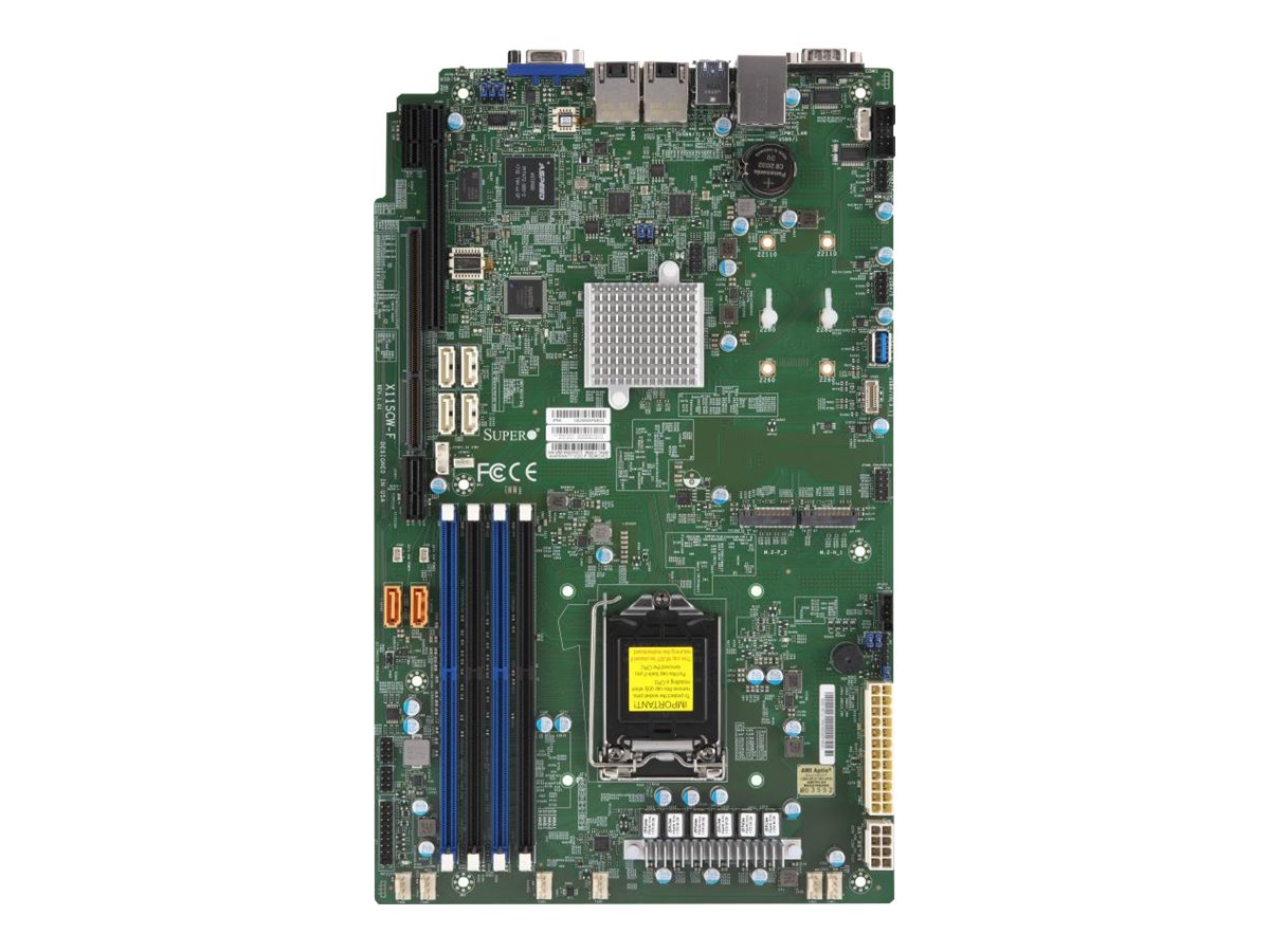 Supermicro X11SCW-F - Motherboard - LGA1151 Socket