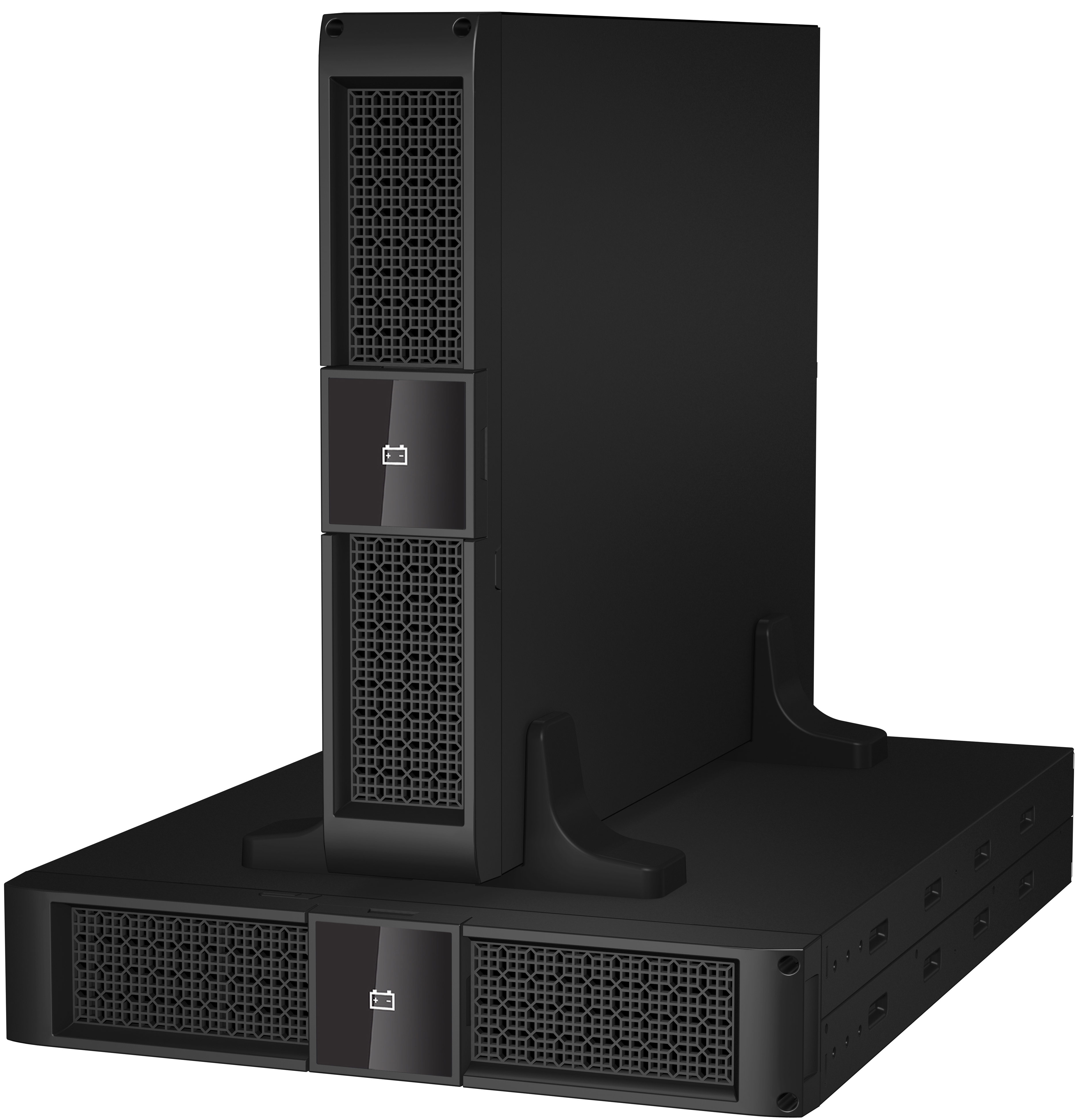 BlueWalker PowerWalker - Batteriegehäuse (Rack - einbaufähig) - 12 x Batterie - 9 Ah - 2U (19), Ansicht 2
