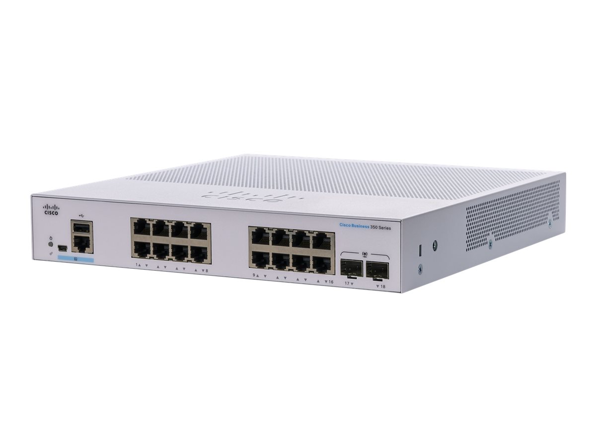Cisco Business 350 Series CBS350-16T-2G - Switch