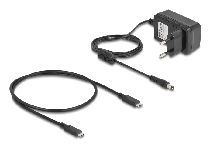 Delock SSD-Dockingstation - clone and erase function Schächte: 2 - M.2 - M.2 NVMe Card / PCIe (NVMe), Ansicht 3