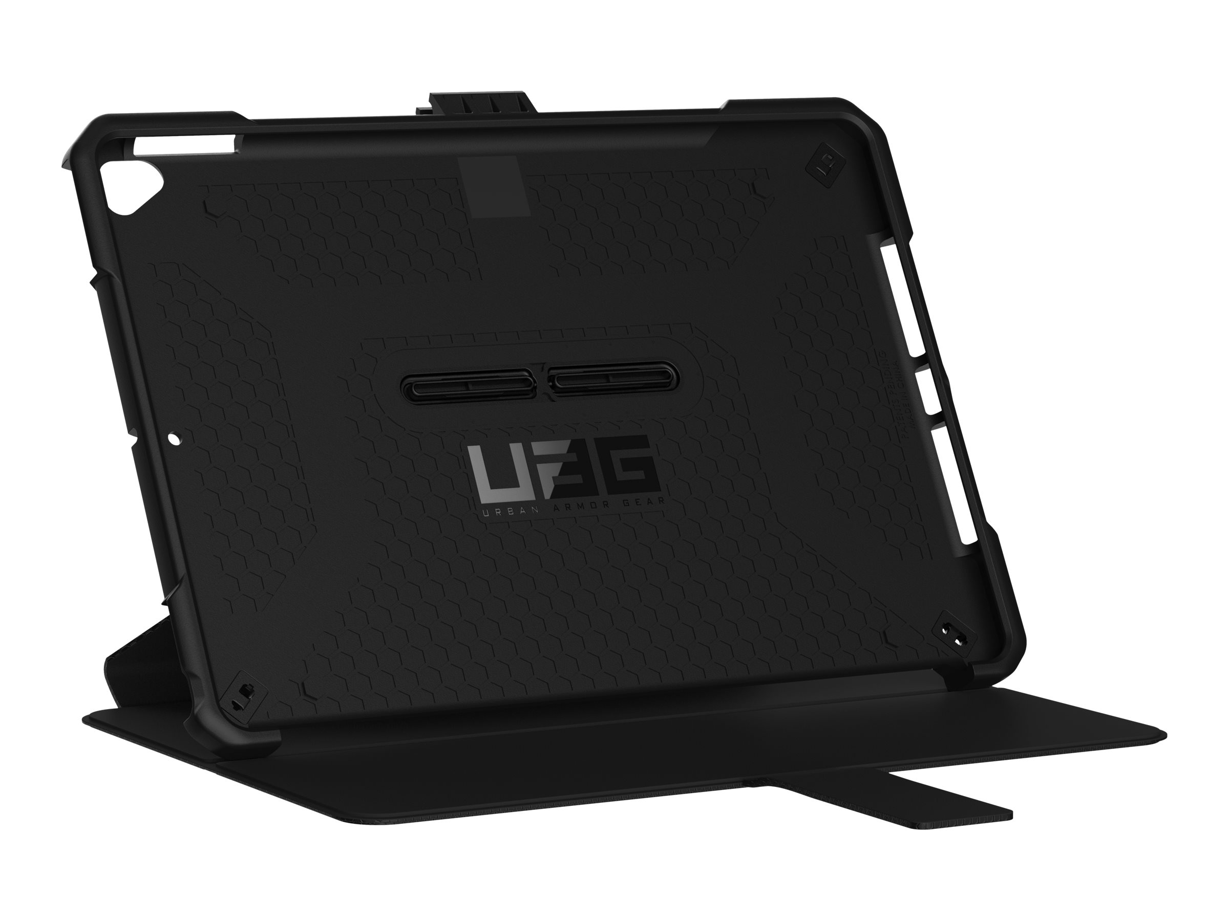 Urban Armor Gear UAG Case for iPad 10.2 (9/8/7 Gen) - Metropolis Black - Hintere Abdeckung für Tablet - Polyurethan,TPU, Ansicht 3