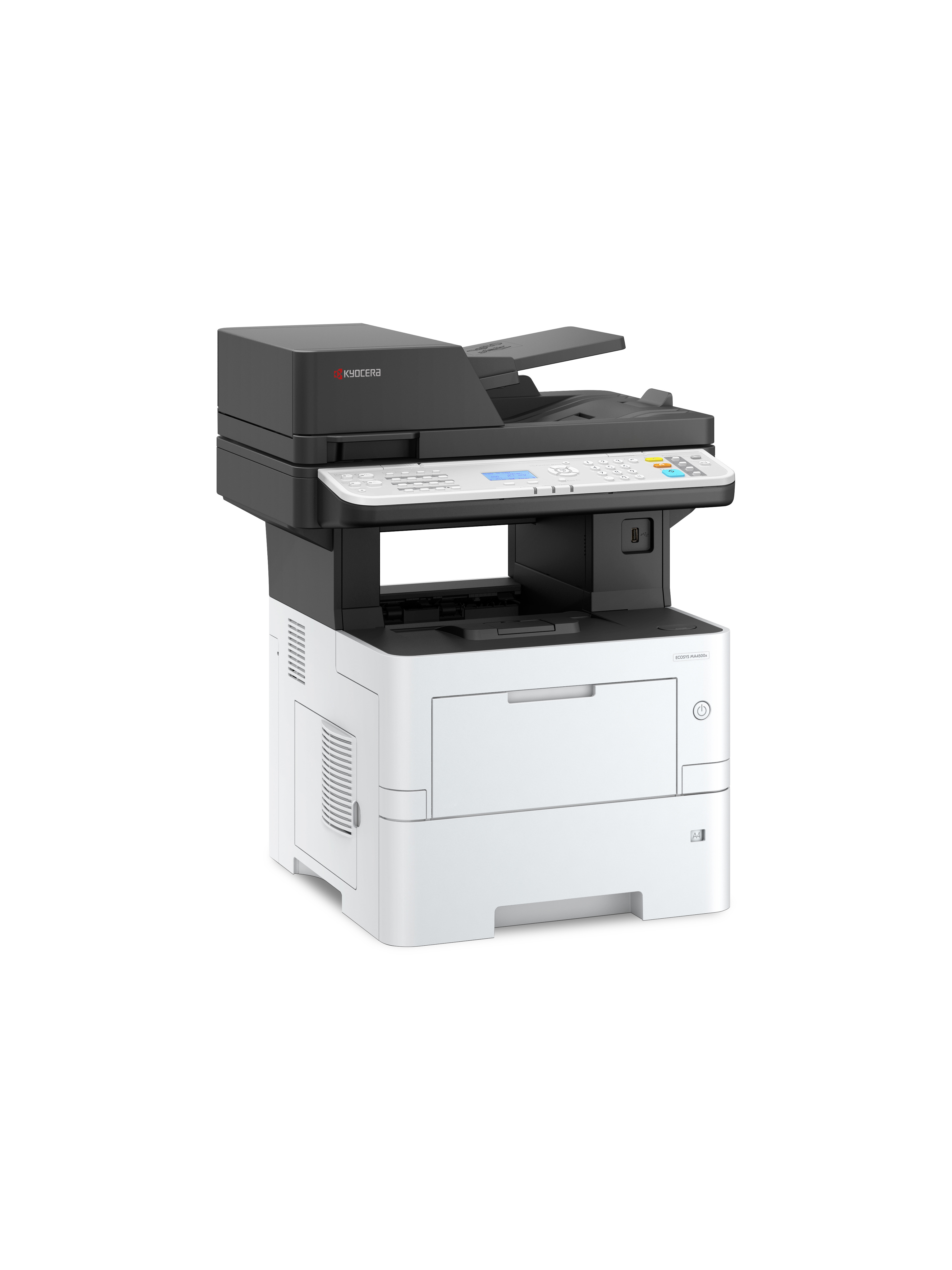 Kyocera ECOSYS MA4500x 220-240V50/60HZ - Laser - Monodruck - 1200 x 1200 DPI - A4 - Direktdruck - Schwarz - Weiß, Ansicht 4