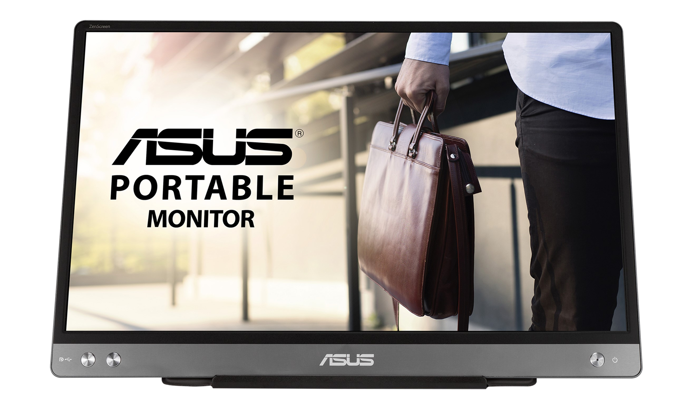 ASUS MB14AC, 35,6 cm (14&quot;), 1920 x 1080 Pixel, Full HD, 5 ms, Grau