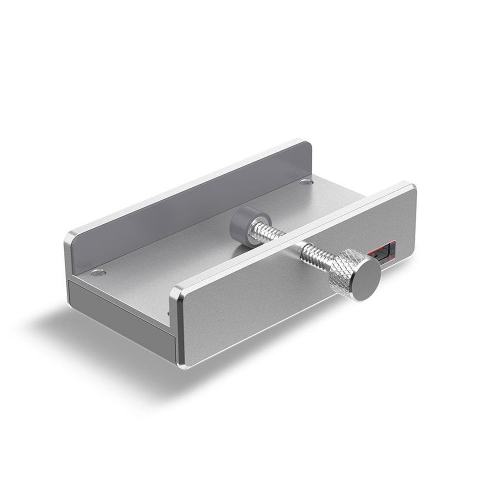 ALLNET ALL-USB3-HUB-4-CLIP - USB 3.2 Gen 1 (3.1 Gen 1) Type-A - USB 3.2 Gen 1 (3.1 Gen 1) Type-A - Silber - 1 m - USB, Ansicht 2