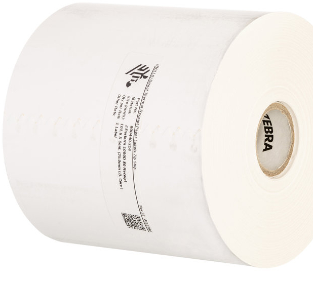 Zebra Z-Perform 1000D 80 Receipt - 80 Mikron - Rolle (5,1 cm), Ansicht 2