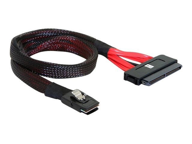 Delock Internes SAS-Kabel - 4-Lane - 36 PIN 4iMini MultiLane (M)