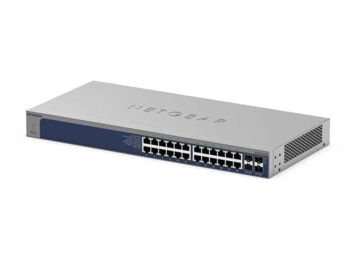 Netgear S3600 Series XS724TM - Switch - 2+/L3 Lite, Ansicht 4