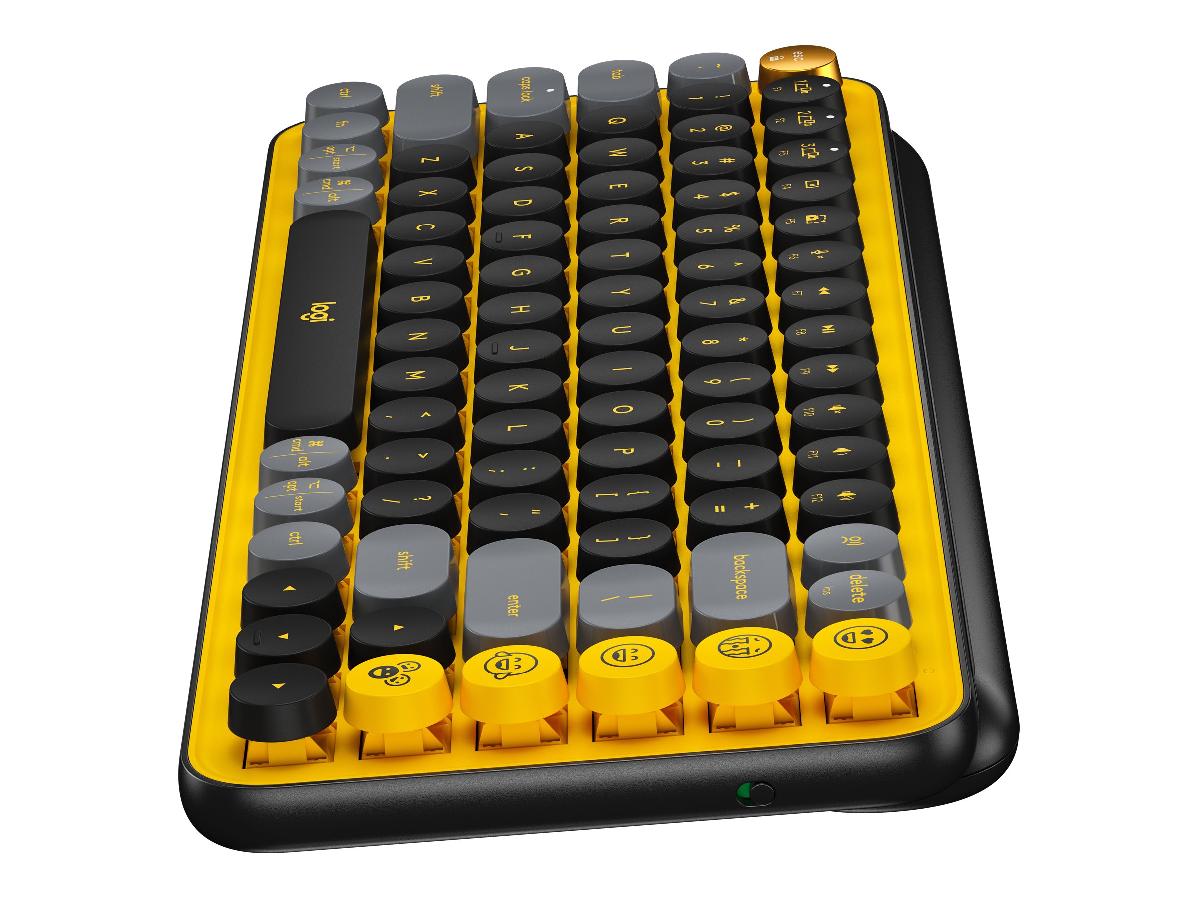 Logitech POP Keys - Tastatur - kabellos - Bluetooth 5.1 Bluetooth LE