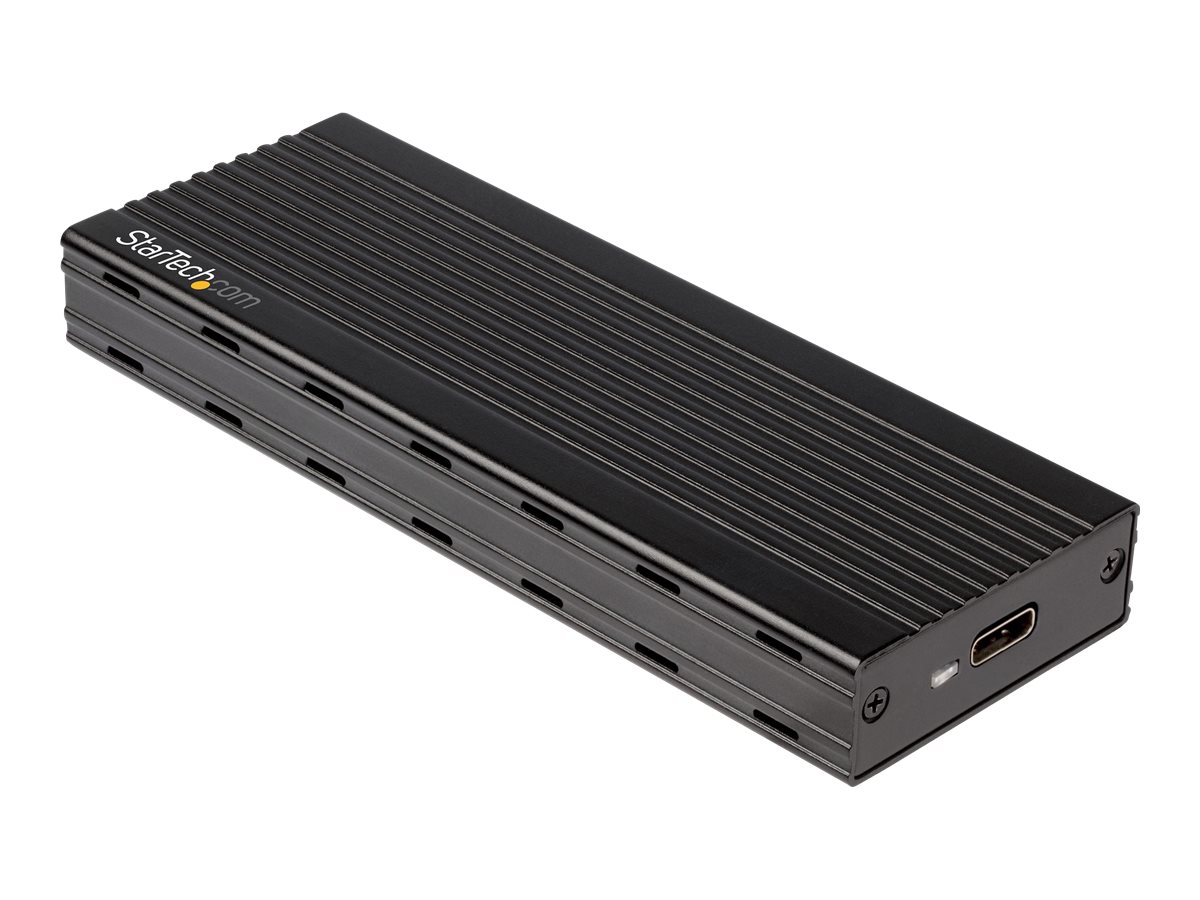 StarTech.com USB-C (10Gbps) to M.2 NVMe SSD Enclosure - Portable M.2 PCIe Aluminum Case - 1GB/s Read & Write - Mac & PC - Speichergehäuse - M.2