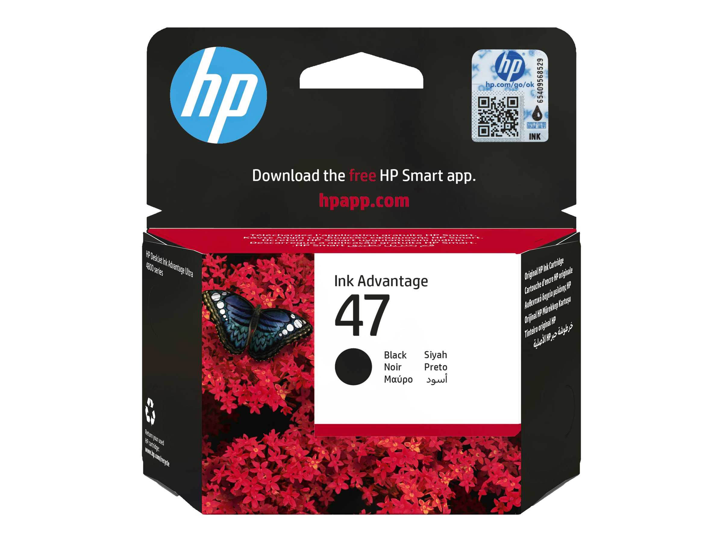 Hewlett Packard (HP) HP 47 - 26 ml - Schwarz - original - Ink
