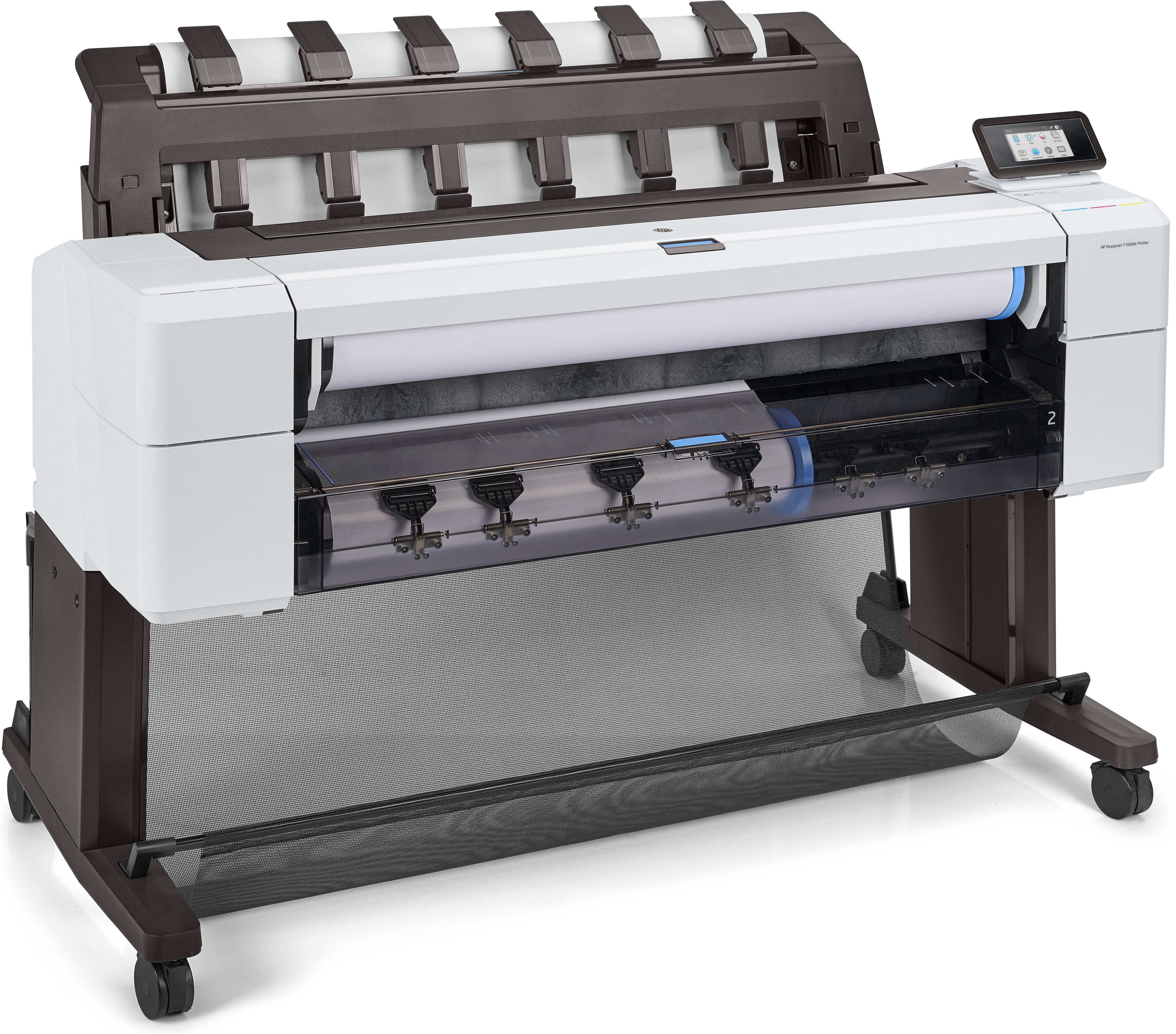 HP DesignJet T1600dr - 914 mm (36) Großformatdrucker - Farbe - Tintenstrahl - Rolle (91,4 cm x 91,4 m), Ansicht 2