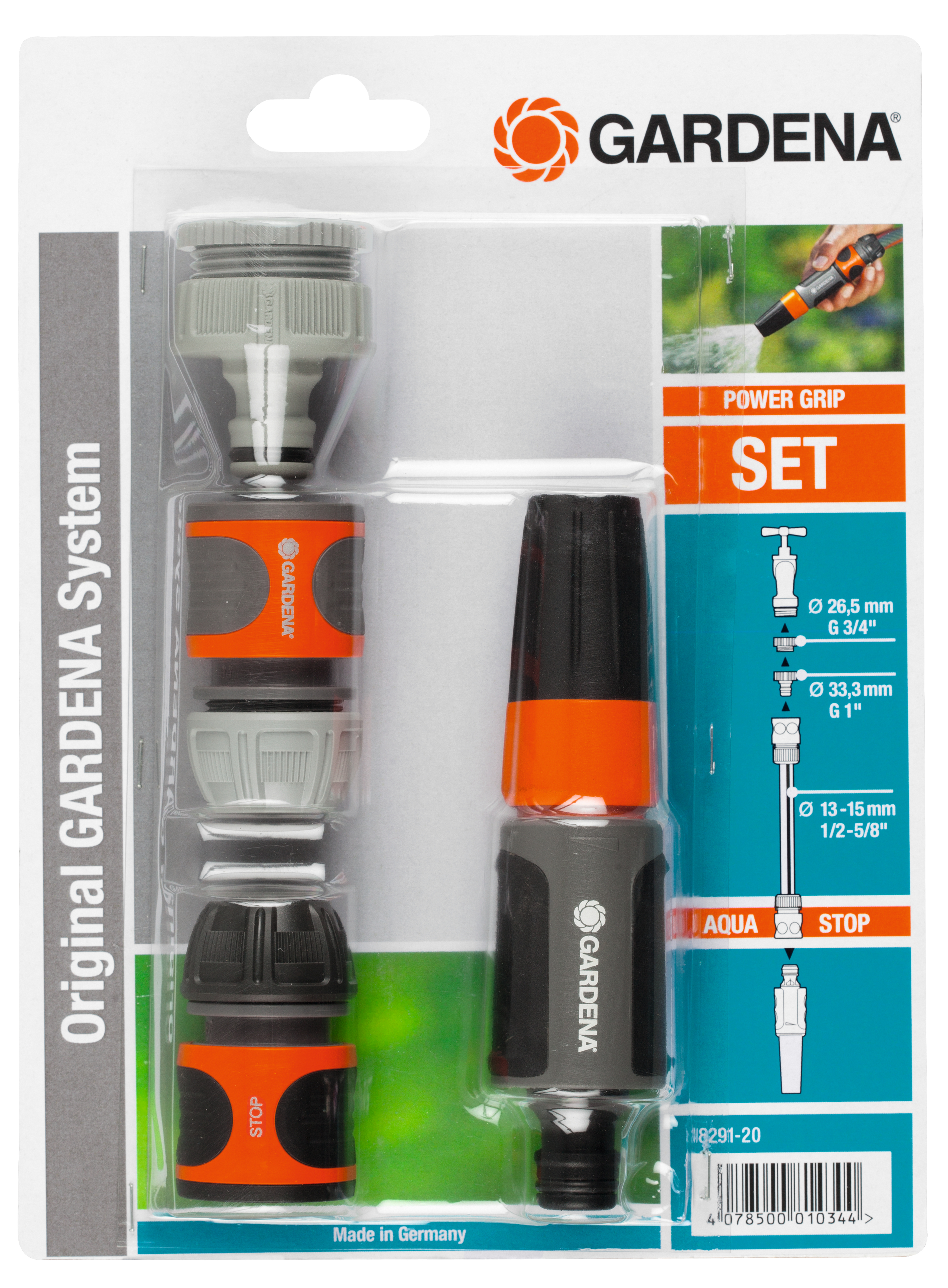 Gardena System Basic Set - Wasserstopp von LumaTech