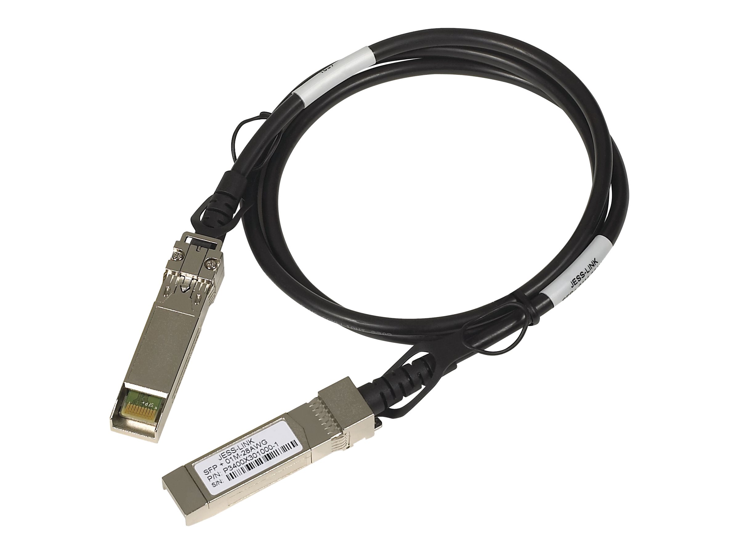 NETGEAR ProSafe - Stacking-Kabel - SFP+ zu SFP+ - 1 m - für NETGEAR GSM7228, GSM7252, GSM7328, GSM7352, M4300; Next-Gen Edge Managed Switch M5300