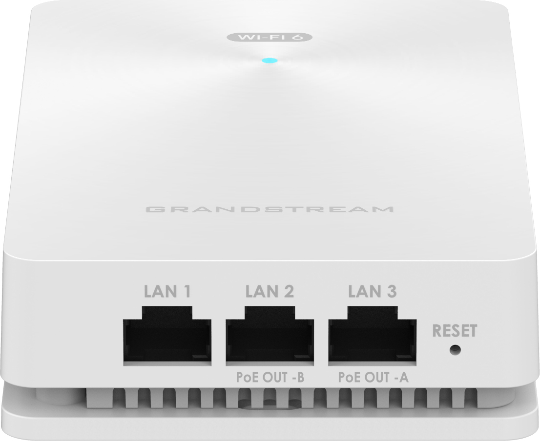 Grandstream GWN7661E In-Wall Wi-Fi 6 Access Point - Access Point - 3 Gbps, Ansicht 3